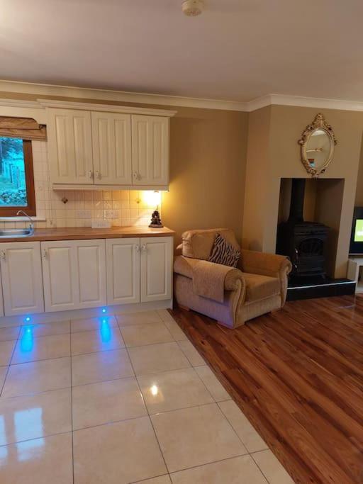 Villa Luxurious Log Cabin With Lay-Z Spa Hot Tub Ballina  Exterior foto